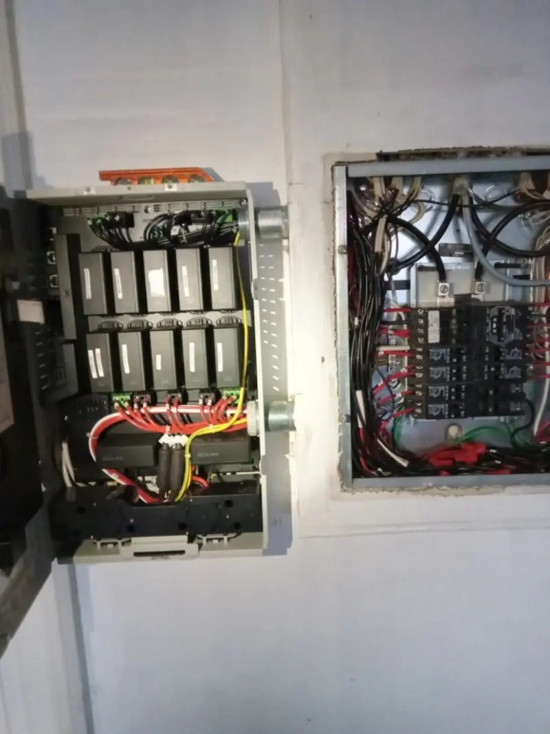 Electrical panel upgrade completed for Commercial Electrician Services in Central